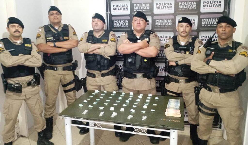 Adolescente detido com drogas